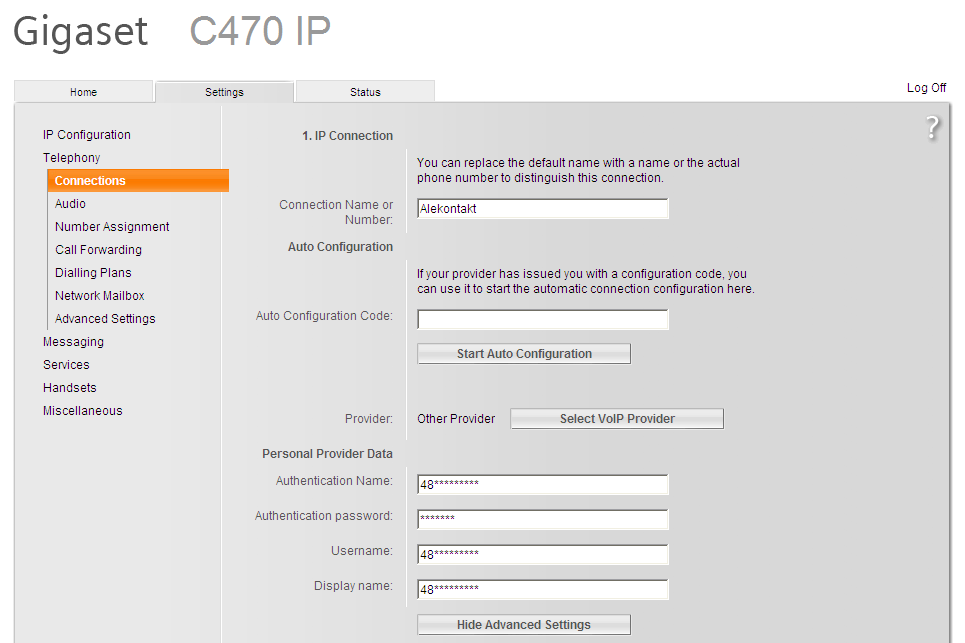 Siemens Gigaset C470 IP - Instrukcja - AleKontakt - Centrale ...